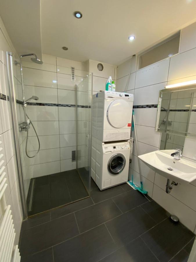 Apartamento 4 Zw M. Blick V. Balkon Auf Lech Augsburgo Exterior foto